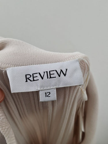 Second-Hand - Review Parchment Lina Knit Dress Size 12 - SwapUp