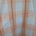 Second-Hand - Binny Apricot Galloping Plaid Shift Mini Dress Size 12 - SwapUp
