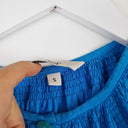 Second-Hand - Tucker Azure Pure Silk Blouse Size S - SwapUp