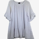 Second-Hand - Caroline Morgan Flowy Light Weight Top Size 14 - SwapUp