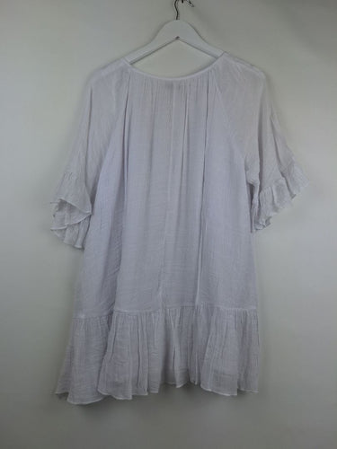 Second-Hand - Caroline Morgan Flowy Light Weight Top Size 14 - SwapUp