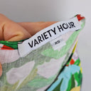 Second-Hand - Variety Hour Vibrant Garden Party Comfy Linen Mini Dress Size XS - SwapUp