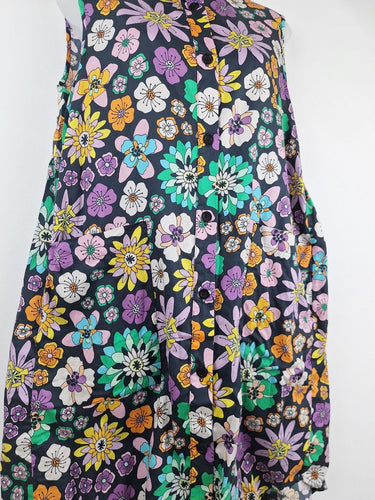 Second-Hand - Obus Groovy Sleeveless Midi Dress Size 10 - SwapUp