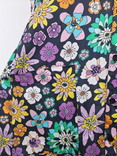 Second-Hand - Obus Groovy Sleeveless Midi Dress Size 10 - SwapUp