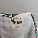Second-Hand - Little Tienda Green Aztec Mini Dress One Size - SwapUp