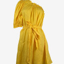 Second-Hand - Seed Sunflower Yellow Mini Sun Dress Size 8 - SwapUp