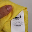 Second-Hand - Seed Sunflower Yellow Mini Sun Dress Size 8 - SwapUp