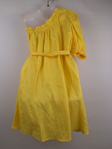 Second-Hand - Seed Sunflower Yellow Mini Sun Dress Size 8 - SwapUp