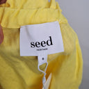 Second-Hand - Seed Sunflower Yellow Mini Sun Dress Size 8 - SwapUp