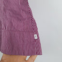 Second-Hand - Cue Neat Frilly Purple Striped Top Size 6 - SwapUp