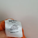 Second-Hand - Seed Orange Linen Paper Bag Pants Size 6 - SwapUp