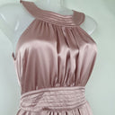 Second-Hand - Cooper St Sleek Dusty Rose High Neck Mini Dress Size 8 - SwapUp