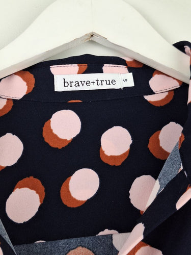 Second-Hand - Brave + True Double Polka Shirt Size S - SwapUp