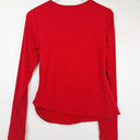 Second-Hand - Witchery Ruby Ruched Long Sleeve Top Size S - SwapUp