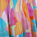 Second-Hand - Haven Painterly Airy Midi Skirt Size S - SwapUp