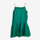 Second-Hand - Zimmermann Emerald Greem Sheer Top Size 14 - SwapUp