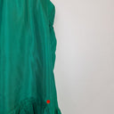 Second-Hand - Zimmermann Emerald Greem Sheer Top Size 14 - SwapUp