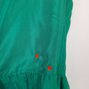 Second-Hand - Zimmermann Emerald Greem Sheer Top Size 14 - SwapUp
