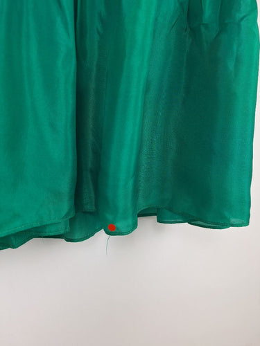 Second-Hand - Zimmermann Emerald Greem Sheer Top Size 14 - SwapUp