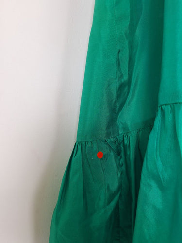Second-Hand - Zimmermann Emerald Greem Sheer Top Size 14 - SwapUp