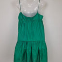 Second-Hand - Zimmermann Emerald Greem Sheer Top Size 14 - SwapUp