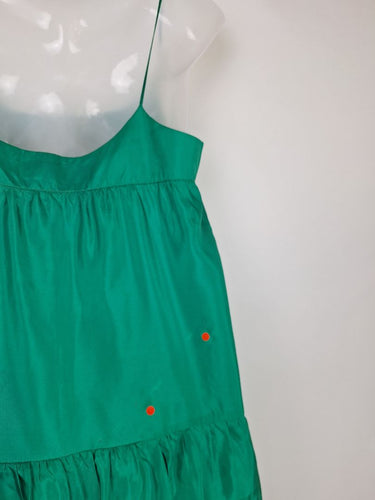 Second-Hand - Zimmermann Emerald Greem Sheer Top Size 14 - SwapUp