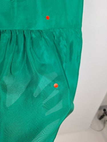 Second-Hand - Zimmermann Emerald Greem Sheer Top Size 14 - SwapUp