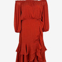 Second-Hand - Rodeo Show Copper Bonita Mini Dress Size 12 - SwapUp