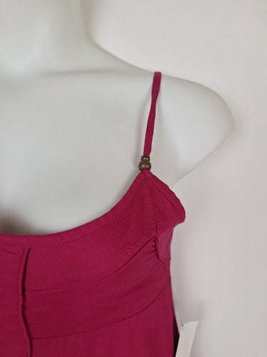 Second-Hand - Billabong Dark Magenta Casual Beach Dress Size 10 - SwapUp