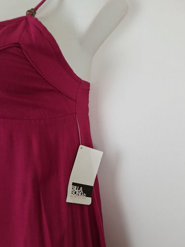 Second-Hand - Billabong Dark Magenta Casual Beach Dress Size 10 - SwapUp