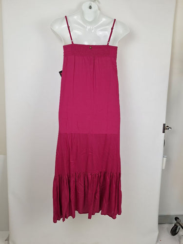 Second-Hand - Billabong Dark Magenta Casual Beach Dress Size 10 - SwapUp
