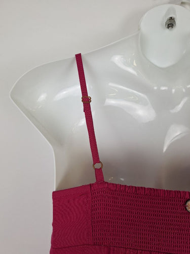 Second-Hand - Billabong Dark Magenta Casual Beach Dress Size 10 - SwapUp