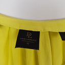 Second-Hand - David Lawrence Lemon Yellow Silk Top Size 10 - SwapUp