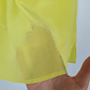 Second-Hand - David Lawrence Lemon Yellow Silk Top Size 10 - SwapUp