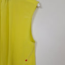 Second-Hand - David Lawrence Lemon Yellow Silk Top Size 10 - SwapUp
