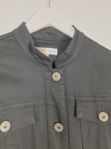 Second-Hand - Cafe Latte Trans Seasonal Utility Jacket Size S - SwapUp