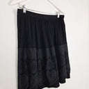 Second-Hand - Metalicus Snazzy Broderie Trimmed Mini Skirt Size OSFA - SwapUp