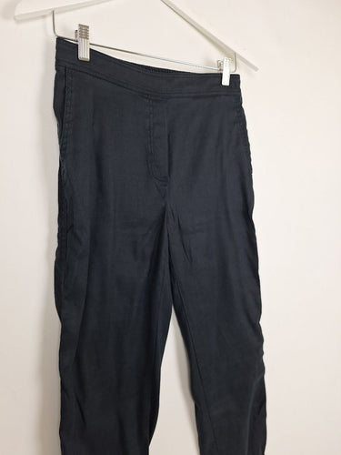 Second-Hand - Trenery Linen Blend Everyday Office Pants Size 6 - SwapUp