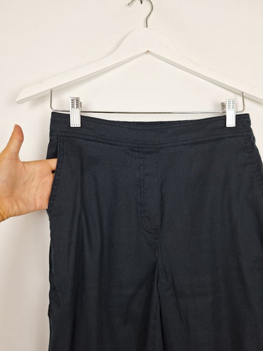 Second-Hand - Trenery Linen Blend Everyday Office Pants Size 6 - SwapUp