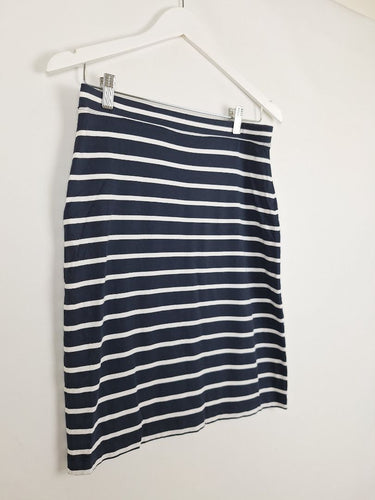 Second-Hand - Mela Purdie Casual Striped Tube Mini Skirt Size 10 - SwapUp