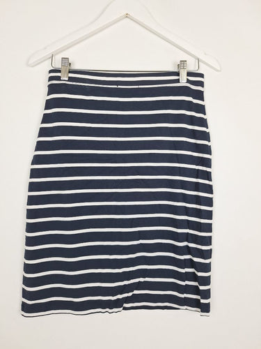 Second-Hand - Mela Purdie Casual Striped Tube Mini Skirt Size 10 - SwapUp