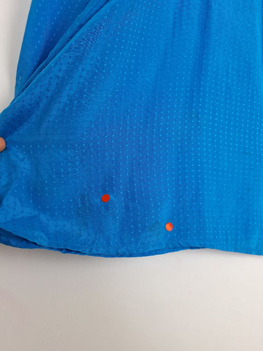 Second-Hand - Tucker Azure Pure Silk Blouse Size S - SwapUp
