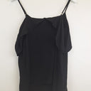 Second-Hand - Sass & Bide Noir Pure Silk Camisole Top Size 12 - SwapUp