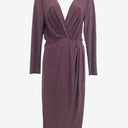 Second-Hand - Sheike Ruched Long Sleeve Midi Dress Size 10 - SwapUp