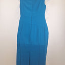 Second-Hand - Cue Fitted Sleeveless Office Midi Dress Size 12 - SwapUp