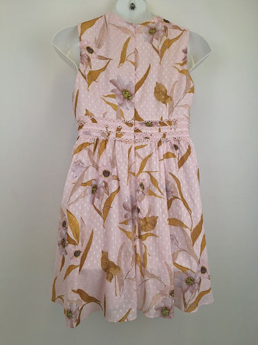 Second-Hand - Ted Baker Spring Broderie Mini Dress Size 14 - SwapUp