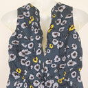 Second-Hand - Cue Petrol Blue Floral Midi Dress Size 14 - SwapUp