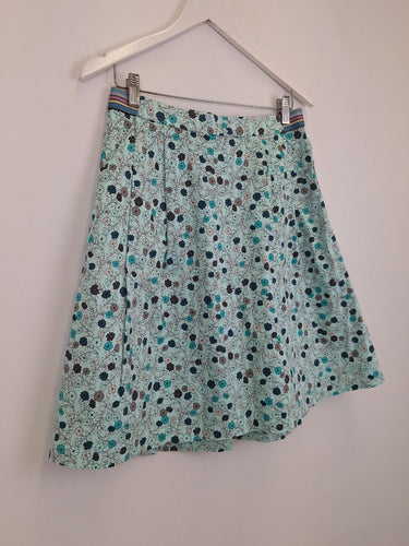 Second-Hand - United Colors of Benetton Sweet Blue Midi Skirt Size M - SwapUp