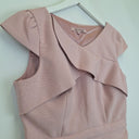 Second-Hand - Review Petal Pink Crossover Top Size 12 - SwapUp