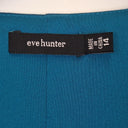 Second-Hand - Eve Hunter Dark Teal Satin Evening Jacket Size 14 - SwapUp